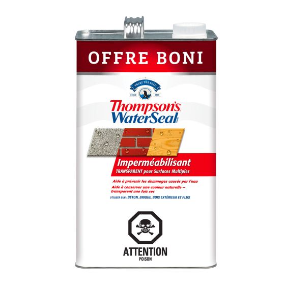 Waterproofer – Clear – Multi-Surface - Bonus Size – 4.52 l