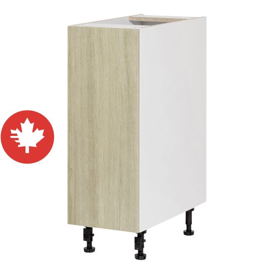 Base Cabinet 1 Door - Sheer Beauty - Wood - 12" x 34 3/4" x 24"
