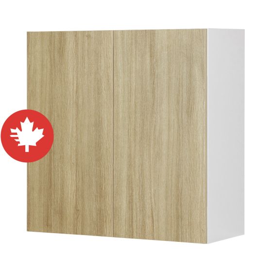 Wall Cabinet 2 Doors - Sheer Beauty - Wood - 36" x 30" x 12 1/2"