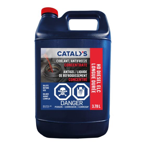 Antigel/Liquide de refroidissement, concentré, robuste, rouge, 3,78 l