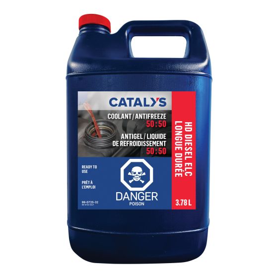 Antigel pour diesel, 50/50, HD, ELC, rouge, 3,78 l