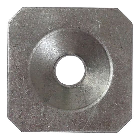 Plaque d'espacement perforé, 26 mm, 500/pqt