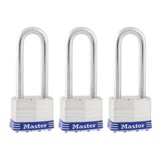 Cadenas Laminé, grand arceau, 1 3/4", 3pqt