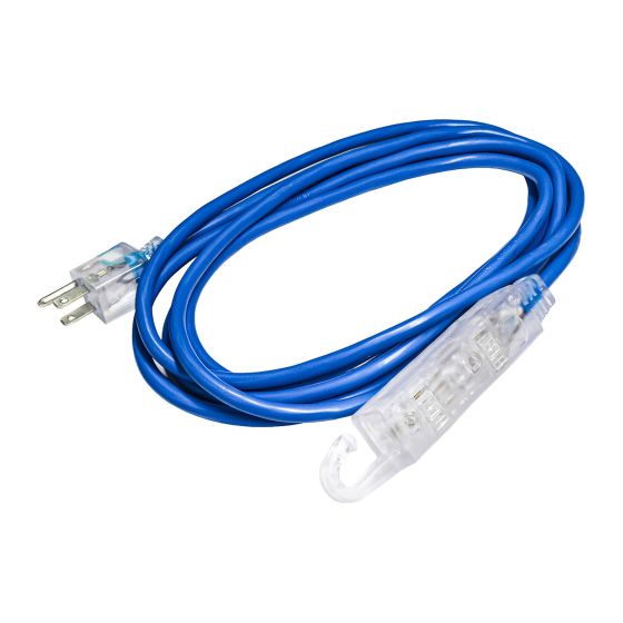 Rallonge chauffe-moteur, bleu, 4,5 m