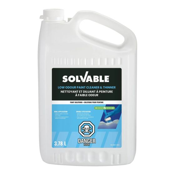 Nettoyant et diluant pour peinture à faible odeur, conforme COV, 3,78 l