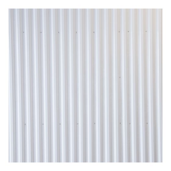 Panneau ondulé en PVC, Marvec, blanc, 40" x 146"