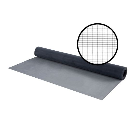 Aluminum Screen – Black - 30" x 84"