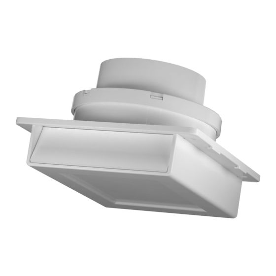 Évent d'évacuation pour soffite, compatible 3" et 4"