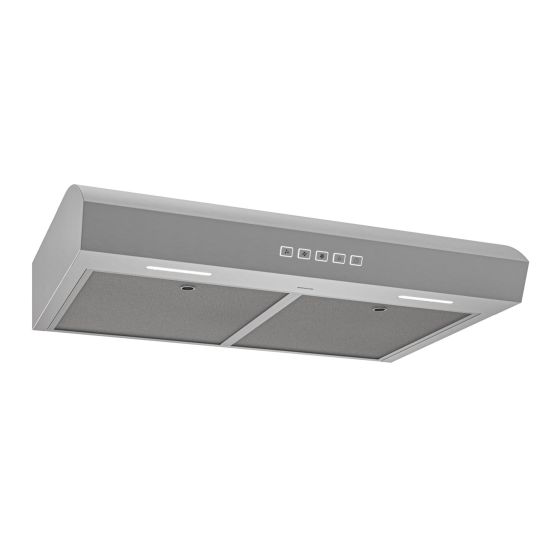 Hotte sous armoire, Mantra Tact, 350, inox, 30"