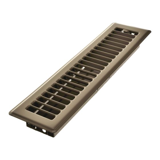 Registre de plancher, chocolat, 2 1/4" x 12"