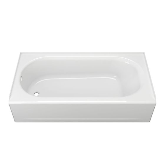Baignoire, gauche, Princeton, 60" x 30" x 18.5"