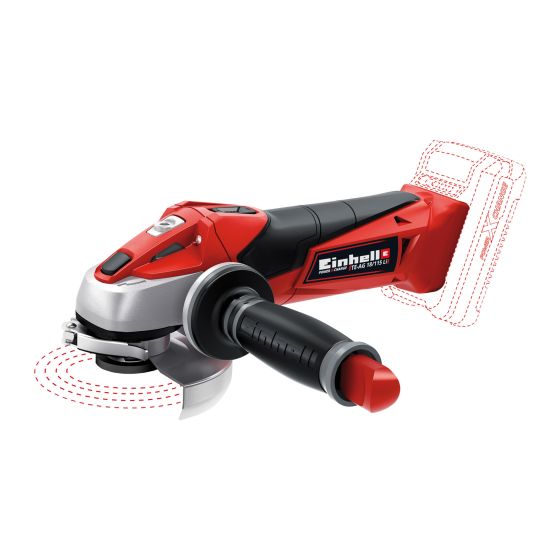 Rectifieuse d'angle, sans fil, 4 1/2", 18V, outil seulement