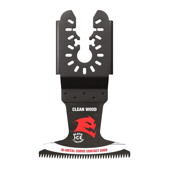 Lame pour outil oscillant universelle, bois net, 2 1/2", 10/pqt