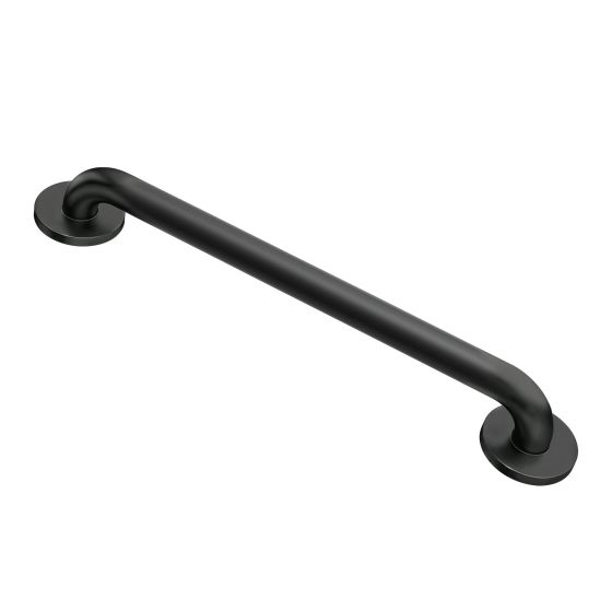 Barre d’appui, noir mat, 18"