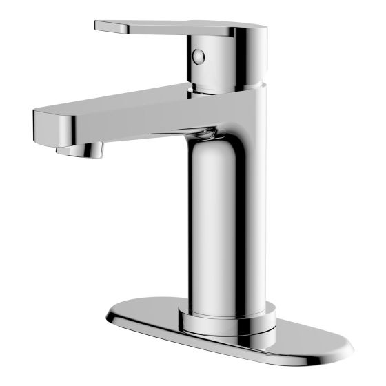 Robinet de lavabo, 1 poignée, Rimini, chrome
