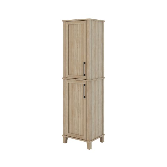 Side Cabinet – Tan - 20" x 72" x 19"