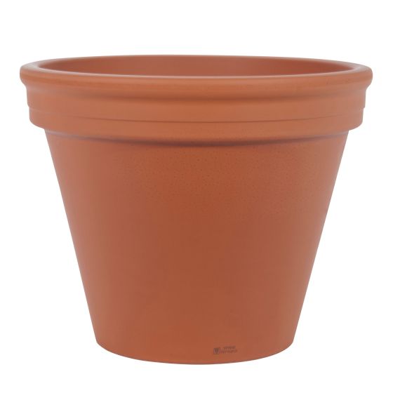 Pot en terre cuite, allemand, 12"