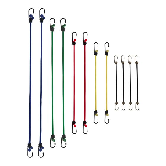Extensible Strap Set – Multicolor – 12/pkg
