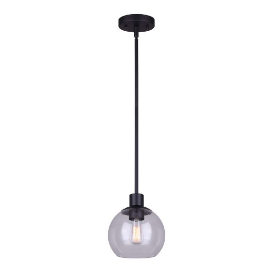 Esffera Pendant Light – 7" – Black