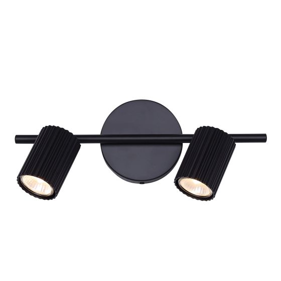 Track – 2 Lights – Bastellica – Black - 14"