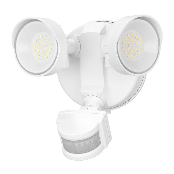 Lumière de sécurité, DEL, solaire, blanc
