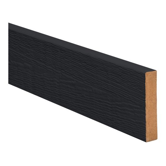 Moulure, Miratec, noir, 5/4" x 4" x 16', prix unitaire