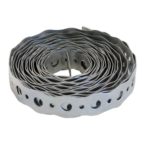 Bande en acier galvanisé, acier de jauge 22, 1/2 po x 25 pi