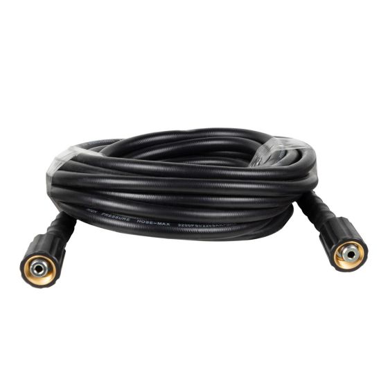 Boyau – High Pressure – M22 – Max 3 600 PSI – Black - 25' x 1/4"