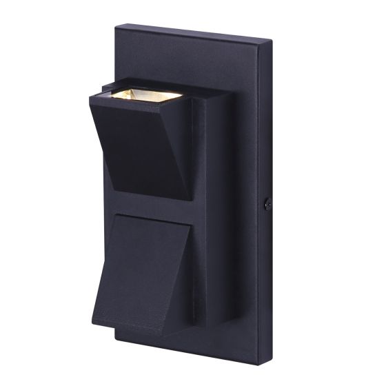 Palzio Outdoor Wall Light – Integrated LED 9.5 W – Black