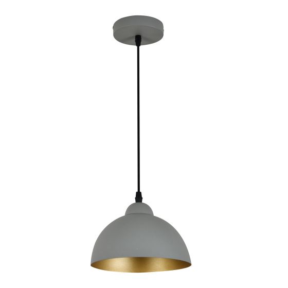 Pendant Light – Lovis – Gray-Gold - 7" – 2/pkg
