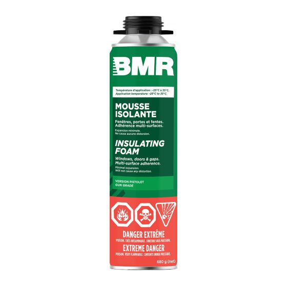 Mousse polyuréthane, -25, version fusil, 680 g
