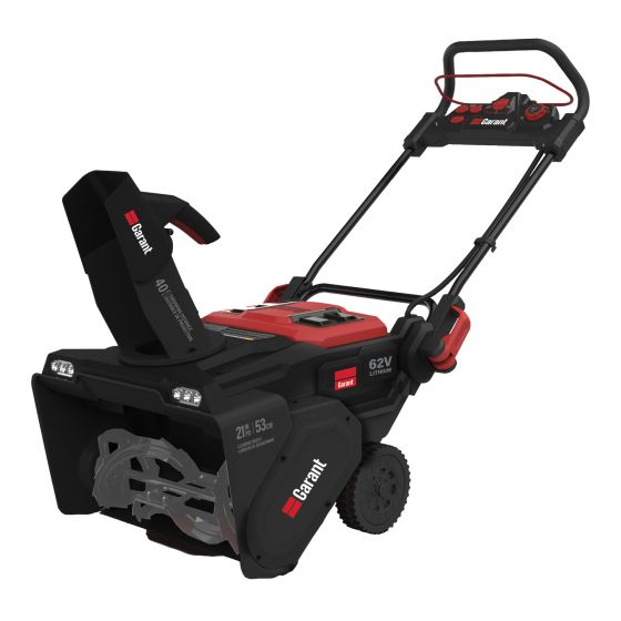 Souffleuse à neige à batteries, avec phares DEL, 21", 62V