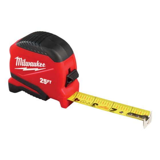 Ruban à mesurer compact, 25 pi