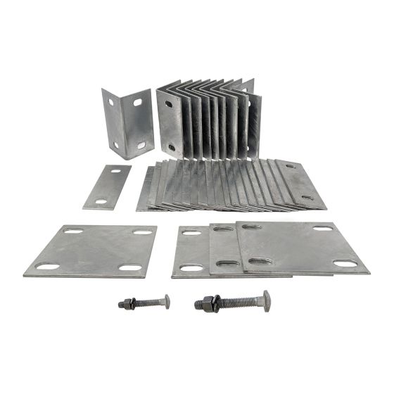 Floating Dock Hardware "B" Kit, Galvanized Steel