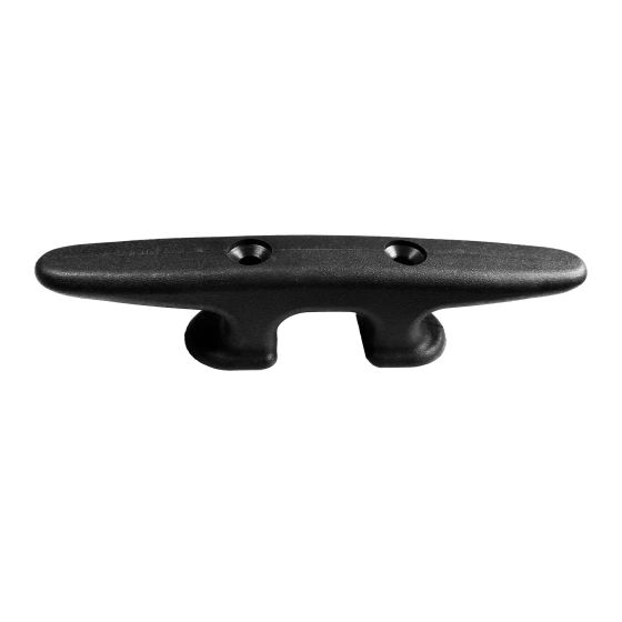 Screw-Mount Nylon Dock Cleat, Black, 8-in
