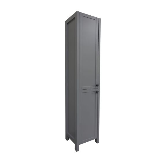 Makala Storage Cabinet - 15" - Matte Grey Finish