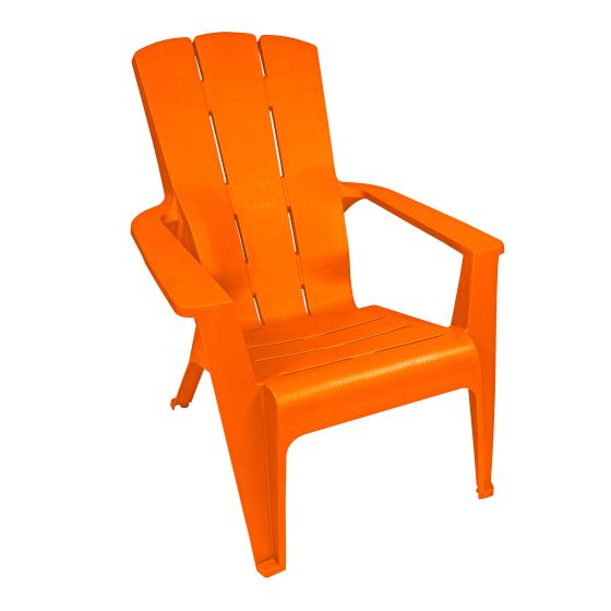 Chaise Adirondack , orange popsicle