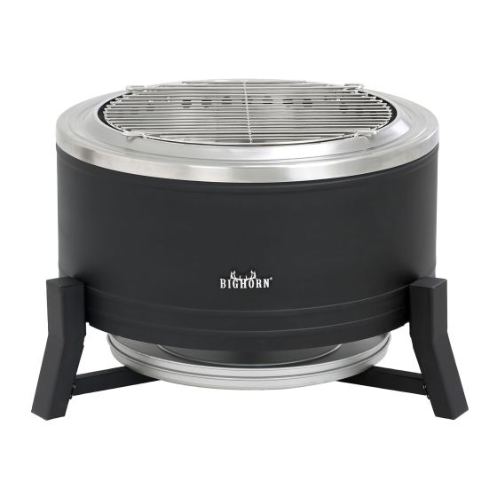 Smokeless Fire Pit - 22" - Wood and Pellet Compatible - Steel