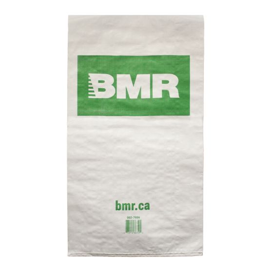 Sac à débris de construction, PP tissé, 20" x 40", blanc