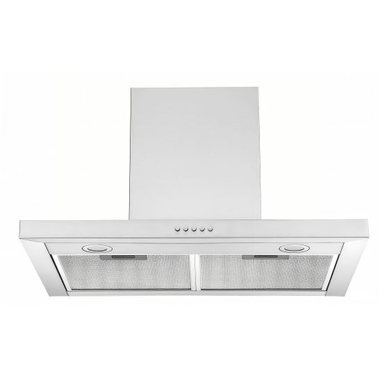 Hotte cheminée murale, 30", 400 pi³/min, acier inoxydable