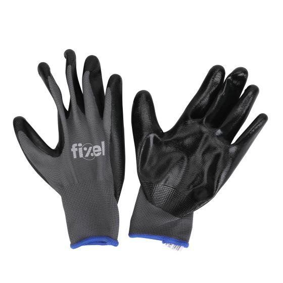 Work Gloves - Nitrile Palm Coating - X-Large -10/Pkg