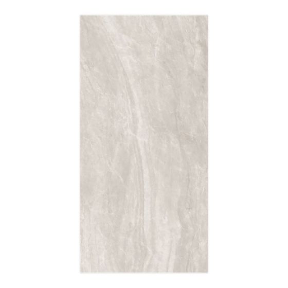 Tuile en porcelaine pour plancher et mur, 24" x 48", gris mat