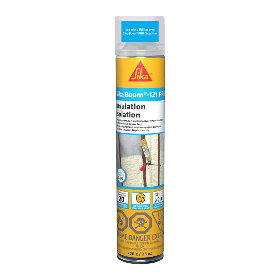 Mousse de polyuréthane isolante, pistolet, 25 oz