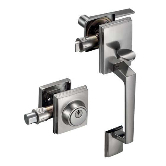 Entry Door Handleset - Windsor - Satin Nickel