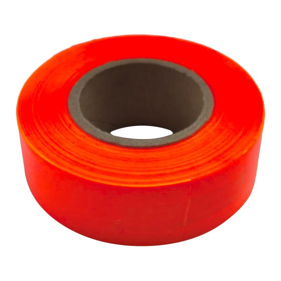 Flagging Tape - Plastic - 1" x 200' - Orange