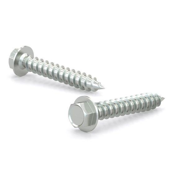 Washer Metal Screws - #14 x 1"- Type A - 100/Pkg