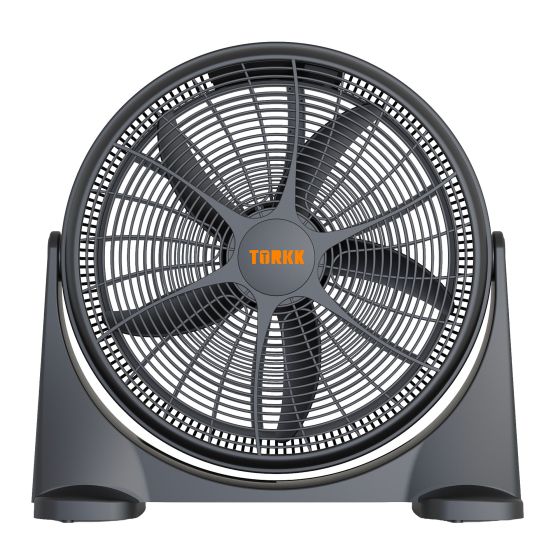 Ventilateur de plancher robuste 20 po, 3 vitesses, noir mat