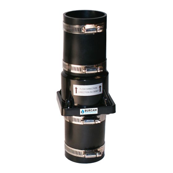 Sewage Check Valve - 2" - Full Flow Design