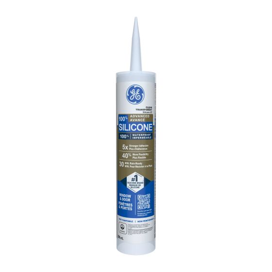 Silicone Window & Door Sealant - 298 mL - Clear