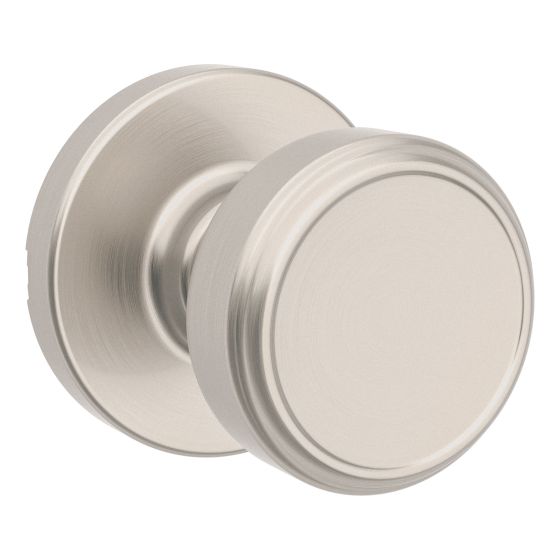 Maven Passage Door Knob - Satin Nickel Finish